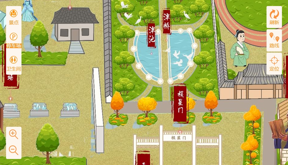 崇阳手绘地图景区语音讲解导览系统：智慧景区建设的基石